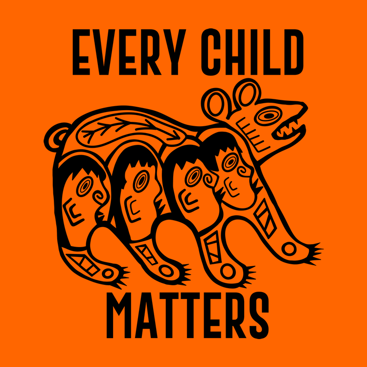 Every Child Matters Shirt Design - Linda Estep - Floating Hawk